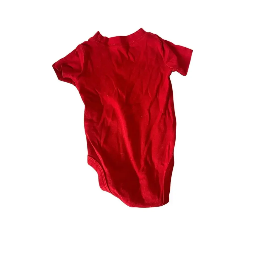 Carters Baby Boys Red Fireman Firefighter Hero Rescue One Piece Size 6 Months